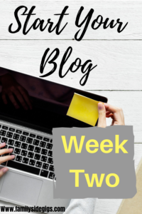 Week 2 of the beginner blogger series. Start your money making blog. Keep following the steps and you will have a blog in no time.