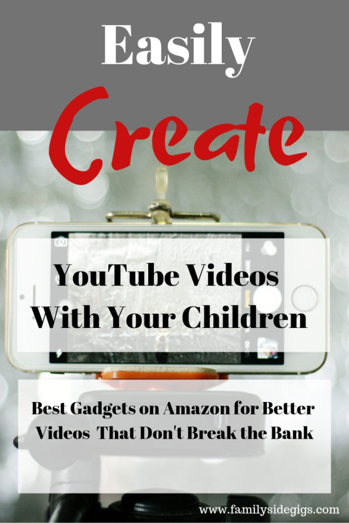 Create Better Videos with Your iPhone. This Simple and Inexpensive Gadgets Make it Possible. Kids create quality youtube videos with these products. Microphone, lights, tripod, and other products. www.familysidegigs.com