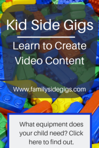 Can a kid create a YouTube video? Sure can. Check out this review of a Lego Star Wars Set and equipment need for kids to record their own YouTube videos. #youtubebykids #legostarwars #kidssidegigs